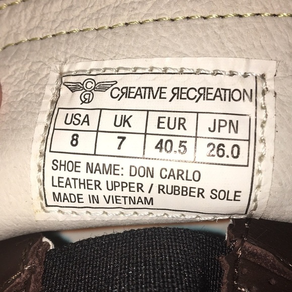 Creative Recreation Don Carlo Oil Brown/Sky/Hot Pink Sole main image 5